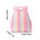 Cartoon unicorn single-shoulder lunch bag, children's portable lunch bag, student cooler bag, outdoor picnic insulated bag.