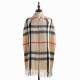 Plaid scarves for women, 2025 Fall/Winter imitation cashmere scarves, mid-length warm scarves, and shawls, sweet Japanese and Korean scarves wholesale