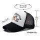 Classic American hip-hop embroidered lettered trucker baseball caps, spring and summer sun visor hats for men and women, wholesale