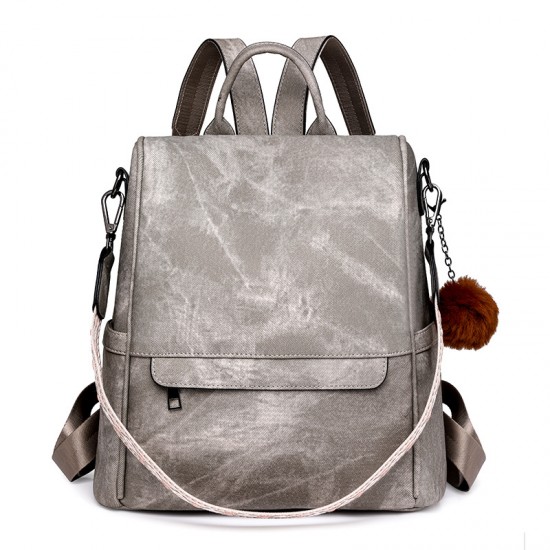 Women's school bags, cross-border PU backpacks, wholesale multifunctional backpacks Women's school bags, cross-border PU backpacks, wholesale multifunctional backpacks