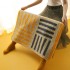 Korean Instagram-style green plaid bathroom mats Bathtub and shower room absorbent mats, bedroom bedside rugs.