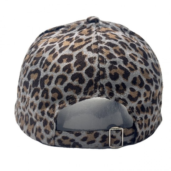 Spring and summer leopard print baseball hats, fashionable European and American cross-border men's and women's outdoor hats Sports Sun Protection Baseball Hat