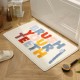Absorbent bathroom floormats, household toilet carpet doormats, bedroom doormats, bathroom non-slip mats.