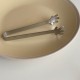 INS style cute stainless steel palm-shaped ice cube tongs, fruit sugar tongs, fun snack tongs, kitchen supplies.
