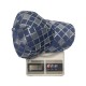 New Washed Denim Checkerboard Sequin Baseball Hat for Women: Casual and Versatile, Face-Showing, Small Sun Protection Baseball Hat New Washed Denim Checkerboard Sequin Baseball Hat for Women: Casual and Versatile, Face-Showing, Small Sun Protection Baseball Hat