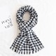 Scarves New winter warm and versatile houndstooth scarf, faux cashmere scarf, neck shawl, and shawl wholesale.