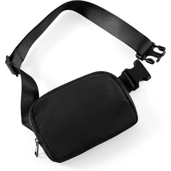 Cross-border Lulu-style waist bag, nylon waterproof chest bag, messenger bag, outdoor sports and running crossbody waist bag for men and women Cross-border Lulu-style waist bag, nylon waterproof chest bag, messenger bag, outdoor sports and running crossbody waist bag for men and women