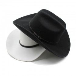 2022 autumn and winter fine woolen wide-brim Tibetan hat, casual cowboy hat for women, Tibetan men's outdoor shaped felt hat