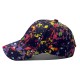 New cross-border women's colorful graffiti baseball caps for outdoor personalized sun protection and visor caps, Chinese Korean-style.