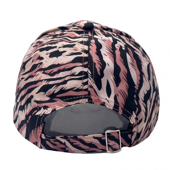 New cross-border Amazon tiger print women's baseball hats, outdoor personalized men's sun hats, outdoor fishing hats