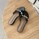 Retro French Open-Toe Stiletto Sandals for Summer Outdoor Wear