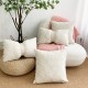 French light luxury mesh lace pillow, ins cotton and linen floral sofa cushion cover, dual-use bow lumbar pillow French light luxury mesh lace pillow, ins cotton and linen floral sofa cushion cover, dual-use bow lumbar pillow