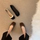 Flat-soled, closed-toe, soft-soled women's sandals, 2024 French-style outdoor sandals, super popular evening-inspired niche shoes. Flat-soled, closed-toe, soft-soled women's sandals, 2024 French-style outdoor sandals, super popular evening-inspired niche shoes.