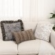 Cross-border Nordic ins black luxury British-style lambskin pillowcases for living room, sofa, and bedroom cushions. Cross-border Nordic ins black luxury British-style lambskin pillowcases for living room, sofa, and bedroom cushions.