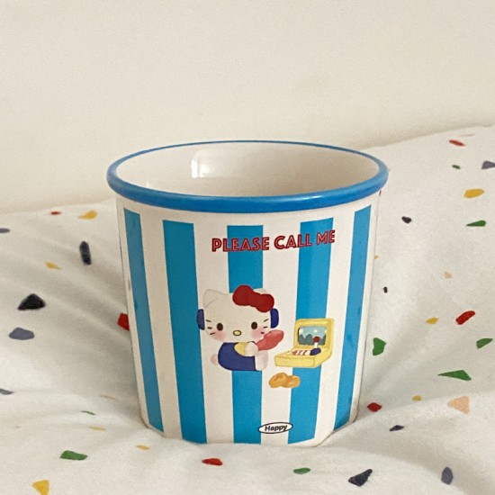 Vintage, niche, minimalist Instagram tomato glass, retro tomato heat-resistant juice cup, coffee cup, 280ml.