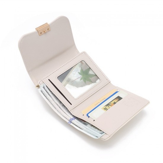 New cross-border women's wallet, short foldable, multifunctional, fashionable storage bag, card holder, mini student coin purse