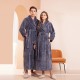 Double-sided thickened nightgowns, plus-size, autumn and winter styles, comfortable cotton fleece couple's plus-size bathrobes for men and women.