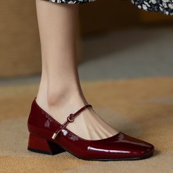 Fashionable women's slippers, stylish and fashionable, French-style, open-toe, block heels with rhinestones, beautiful and foot-friendly.