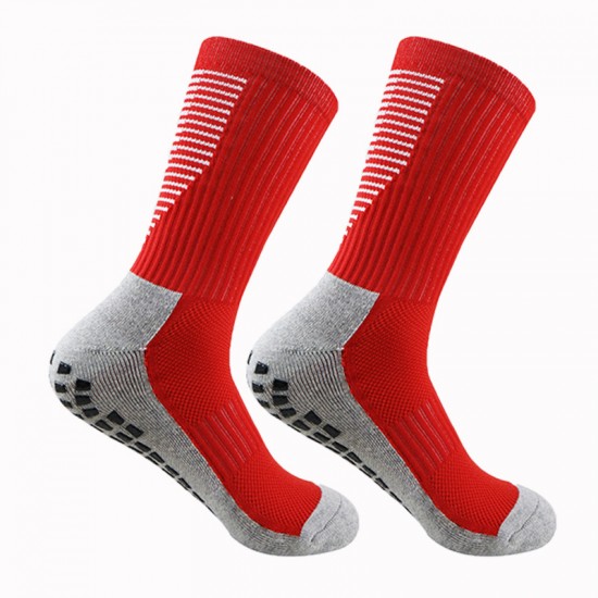 Amazon wholesale mid-calf, printed, practical, non-slip, wear-resistant, and deodorizing mid-calf football socks. Cross-border.