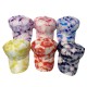Fashionable retro tie-dye baseball caps for women, casual caps for outdoor sun protection, printed baseball caps.
