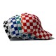 Cross-border new sports baseball cap, a stylish, unisex checkerboard peaked cap, a trendy outdoor sun protection hat. Cross-border new sports baseball cap, a stylish, unisex checkerboard peaked cap, a trendy outdoor sun protection hat.
