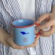 Instagram-style cute tulip bow glass straw, high-temperature-resistant and transparent borosilicate