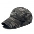 Cross-border PARTY lettered camouflage baseball caps, men's and women's streetwear caps, trendy outdoor hats, fashionable casual sun hats.