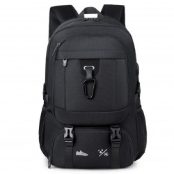 Men's travel backpack, outdoor hiking and leisure backpack, super-large capacity travel backpack, simple luggage, stylish backpack