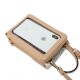 Pruti's new simple and versatile crossbody shoulder bag, handbag, mobile phone bag, printed touchscreen mini wallet.