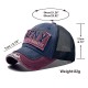 Cross-border AFNY 3D embroidered baseball cap with patched lettering for men, personalized casual sun visor for women.