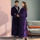 Cross-border hot-selling long, thickened baby fleece couple's robe, winter plus-size flannel bathrobe for men, autumn Cross-border hot-selling long, thickened baby fleece couple's robe, winter plus-size flannel bathrobe for men, autumn
