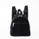 Cross-border hot-selling mini backpack, solid color, multi-color, stylish corduroy backpack Simple, casual backpacks for men and women