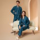 2023 new double-sided thickened comfortable cotton velvet couple's robes for men and women, plus-size plush bathrobes for autumn and winter.