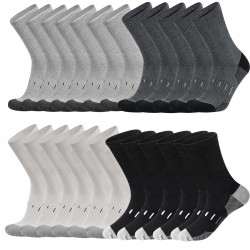 Large-size men's mid-calf sports cotton socks, breathable, sweat-wicking, waisted, non-slip, thin casual basketball and running socks