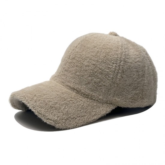 New cross-border men's and women's hats, thickened, warm winter outdoor baseball caps, versatile faux mink caps. New cross-border men's and women's hats, thickened, warm winter outdoor baseball caps, versatile faux mink caps.