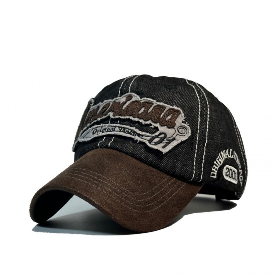 Cross-border hot selling five-pointed star baseball caps, summer breathable mesh caps, curved brim patch caps, outdoor casual sun hats.