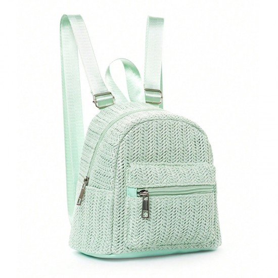 Feihong cross-border corduroy backpack, student casual cartoon school bag, large capacity, stylish and cute children's backpack. Bags