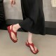 French Retro Strappy Wedge Heel Slip-On Sandals for Women, Summer 2025 New Roman sandals with skirts French Retro Strappy Wedge Heel Slip-On Sandals for Women, Summer 2025 New Roman sandals with skirts
