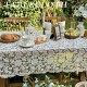 Cross-border French pastoral ins-style lace rectangular tablecloth, retro palace-style coffee table and tablecloth dust cover Cross-border French pastoral ins-style lace rectangular tablecloth, retro palace-style coffee table and tablecloth dust cover