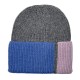 New European and American cross-border beanie Colorful knitted hats for women, versatile and warm, autumn and winter, stylish and simple wool hats.