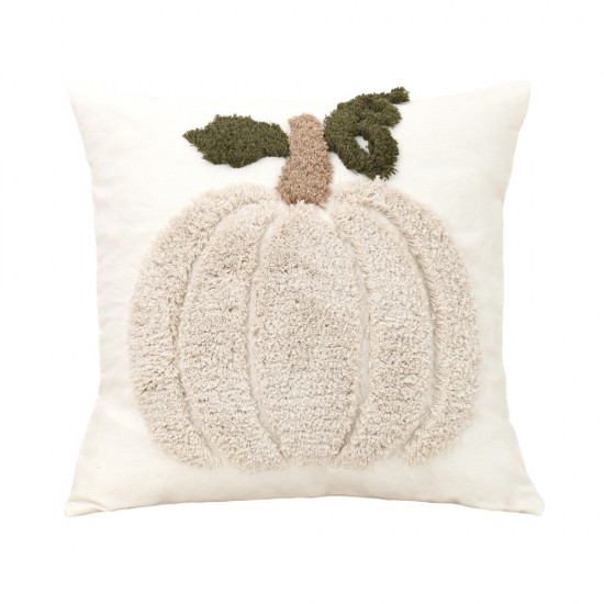 Cross-border Nordic ins loop pile tufted 3D pumpkin embroidered pillowcase, Halloween home sofa decoration pillowcase Cross-border Nordic ins loop pile tufted 3D pumpkin embroidered pillowcase, Halloween home sofa decoration pillowcase