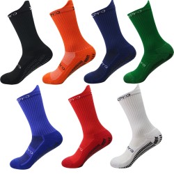 Non-slip training mid-length football socks Thickened sweat-wicking, mid-calf men's sports socks with a towel sole for competition, breathable and non-slip.
