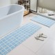 Absorbent quick-drying bathroom doormats, bathroom carpets, dopamine flocked mats