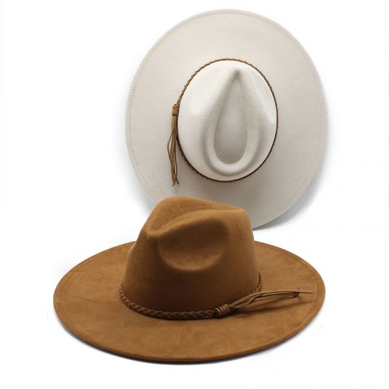 New cross-border foreign trade models Suede top hat for men and women, wide-brimmed hat for couples, heart-shaped top hat for gentlemen New cross-border foreign trade models Suede top hat for men and women, wide-brimmed hat for couples, heart-shaped top hat for gentlemen