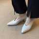 2023 New French Retro Matte Brown, Versatile Shoes