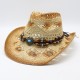 Ethnic hollow cowboy hat, a popular men's summer beach hat on Amazon AliExpress Ethnic hollow cowboy hat, a popular men's summer beach hat on Amazon AliExpress
