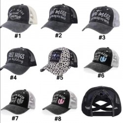 Cross-border European and American popular knitted ponytail hat, women's fashionable warm knitted hat, factory direct wool. Wholesale wigs