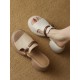 French high-end firework-style flip-flops for women, versatile low-heeled square-toed elegant sandals. French high-end firework-style flip-flops for women, versatile low-heeled square-toed elegant sandals.