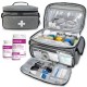 Feihong cross-border small medicine and medical bag, portable home first aid storage box, large-capacity medical tool kit in stock
