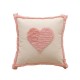 Nordic French luxury lace cushions. INDS cotton and linen floral sofa cushion covers with classic and elegant 3D embroidery.